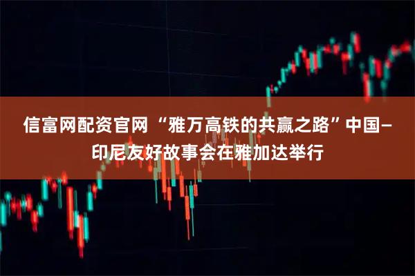 信富网配资官网 “雅万高铁的共赢之路”中国—印尼友好故事会在雅加达举行